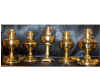 Brass Aladdin Lamps Restored -If Electric all new wiring from $99.95 each
